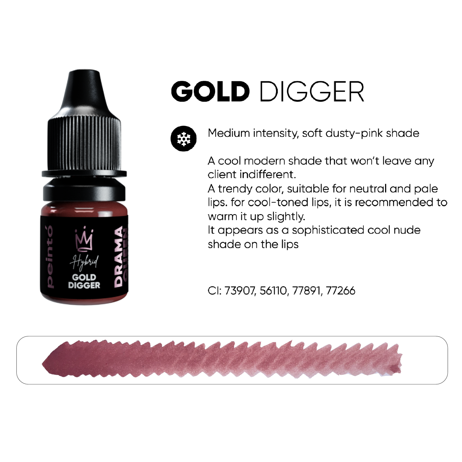 PEINTO ტუჩის პიგმენტი GOLD DIGGER